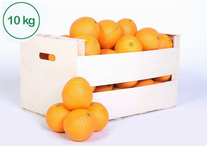 Caja naranjas para mesa NAVELINA 10 kgs